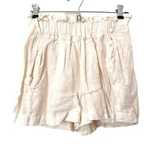 WINSTON‎ WHITE Linen Blend High Rise Short Sz S thumbnail 1