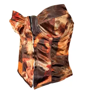 Renaissance Cherub Corset S Lace Up Bustier Top Goblin Castlecore‎ Artsy Regency thumbnail 3
