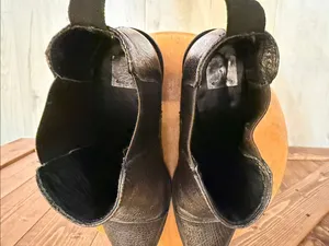 Dolce Vita Women’s Size 8.5 Black Textured Chelsea Ankle Boots thumbnail 5