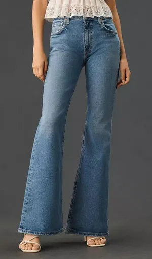 NWOT Citizens of Humanity Isola Flare jeans 27 thumbnail 1