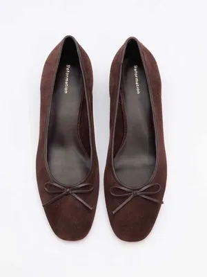 Reformation Women's Terry Ballet Pumps Size 8.5 thumbnail 2
