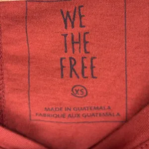 Free People Top XS We The Free Rust Orange Open Back Tie Balloon Sleeve thumbnail 5