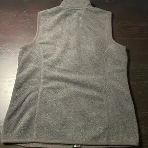 Karen Scott Charcoal Fleece Vest size S thumbnail 5