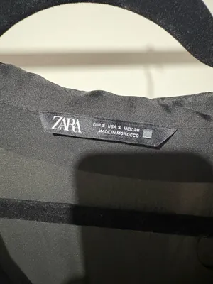 ZARA Satin Blouse Button Down thumbnail 3