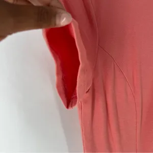Outdoor Voices Coral Stretch Cotton Short Sleeve Pleated Mini Polo‎ Tennis Dress thumbnail 6