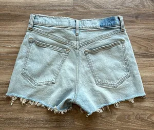 Abercrombie The Mom High Rise Denim Shorts thumbnail 5