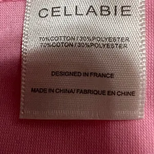 Cellabie Pink Leopard Sleeve Women's Top Size XL thumbnail 7