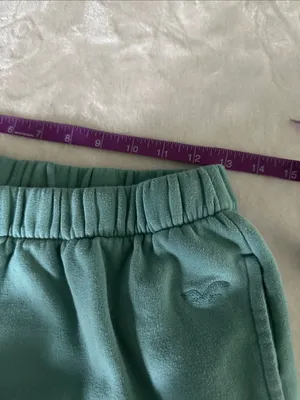 Hollister Teal Adjustable Rise Sweat Joggers thumbnail 7