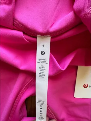 Lululemon Align With Pockets High-Rise 25” Sonic Pink Size 4 NWT thumbnail 6
