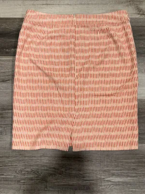 LOFT Women’s Pink Ivory Curvy Straight Pencil Skirt Business Formal Size 14 thumbnail 9