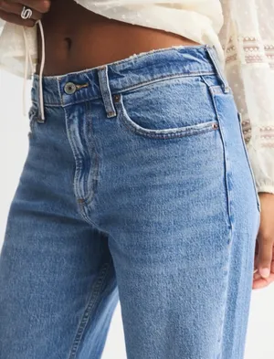 Abercrombie Low-Rise Baggy Curve Love thumbnail 2