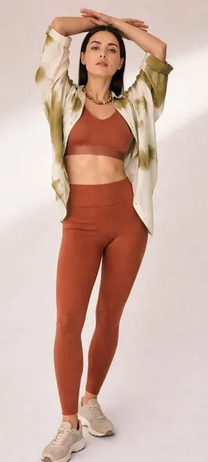 ✨🧡 Knix Good‎ To Go Seamless Legging Copper M 🧡✨ Brown Size M thumbnail 1