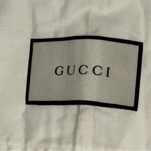 Gucci Authentic 26.5 x 47” Cream Zipper Garment Storage Clothing Bag thumbnail 5