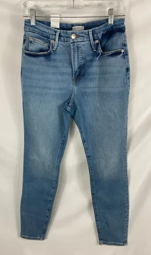 Good American Good Legs Jeans Light Medium Wash Size 8/29 Style GL014T thumbnail 1