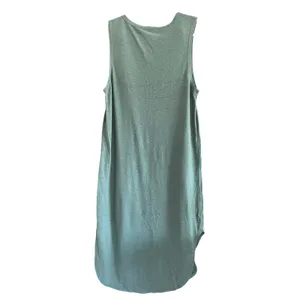aerie Easy Knit Cover Up Dress Green Size Small thumbnail 6