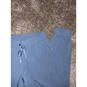 Mono B Women's Blue Jogger Pants S Drawstring Elastic Waist Pockets thumbnail 6