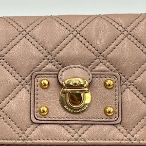 Marc Jacobs Quilted Clutch Converted into Crossbody Bag Blush Pink thumbnail 3