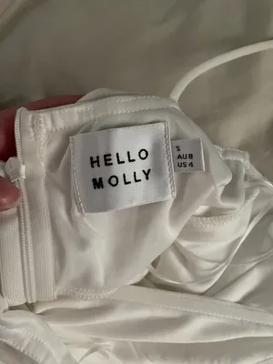 Hello Molly White Dress thumbnail 6