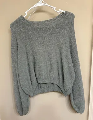 Altar'd State Sweater Knit Cropped thumbnail 1