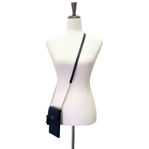 NWT Kate Spade North South Pebbled Leather Phone Crossbody Black Tassel Travel thumbnail 4