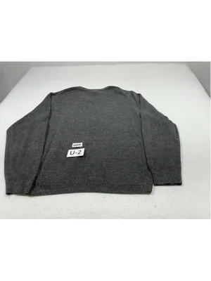 Womans Excellent Dockers Pullover Sweater XL Gray Long Sleeve thumbnail 2