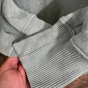 Aerie Oversized Pastel Sage Green Tunic Style Sweater Soft Cozy Small thumbnail 7