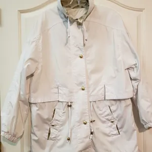 Coat White Size M thumbnail 2