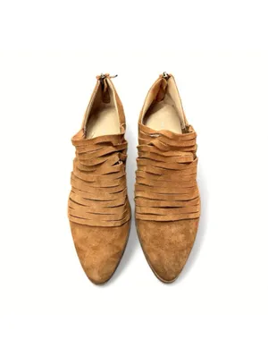 (RC) Chinese Laundry Danika Womens Slip-On Loafers Whiskey Suede 10 Low Heel thumbnail 2