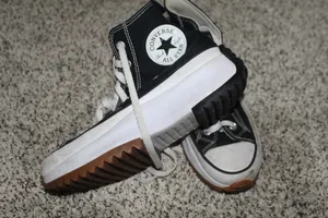 Black Run Star Converse Hike Platform thumbnail 2