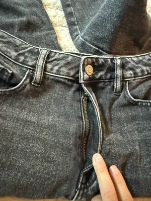 Black Pacsun Washed Mom Jean thumbnail 6