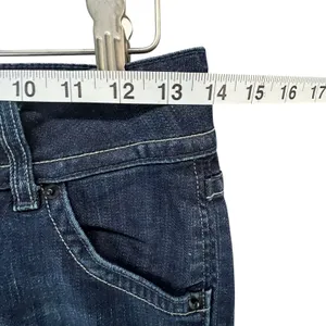 Hudson Y2K Signature Bootcut Jeans 26 Blue Denim Low Rise Flap Pockets Western‎ thumbnail 8