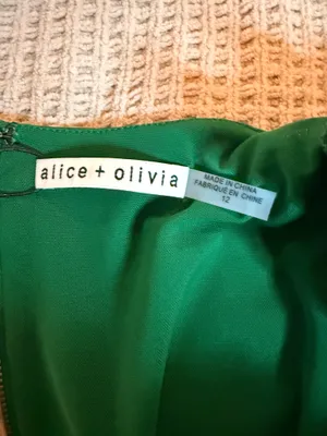 Alice + Olivia NWT Zaya Pleated Butterfly Long Sleeve Stretch Mini Dress thumbnail 11