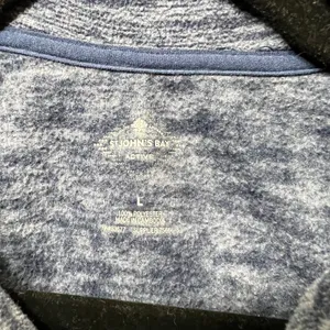 St John's Bay Active Vest Full Zip Sleeveless Blue Fleece L‎ thumbnail 4