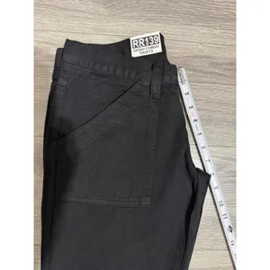 New J Galt Brandy Melville M Black Skinny Combat Pants Low Rise‎ Cargo Punk Y2K thumbnail 7