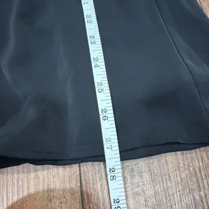 Abercrombie & Fitch Angel Sleeve Mini Skort Dress Women's L Silky Feel Open Back thumbnail 9