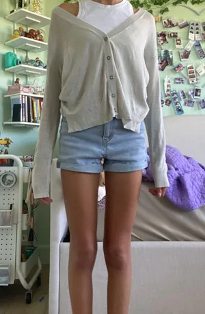 H&M Beige Cardigan thumbnail 5