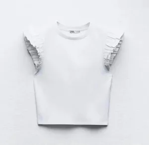 ZARA Ruffle Top thumbnail 1