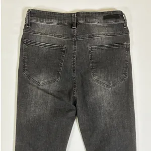 Risen Los Angeles Womens 27/5 Faded Black High Rise Distressed Skinny Jeans thumbnail 5