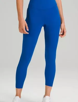 blue athletic leggings Size M thumbnail 1