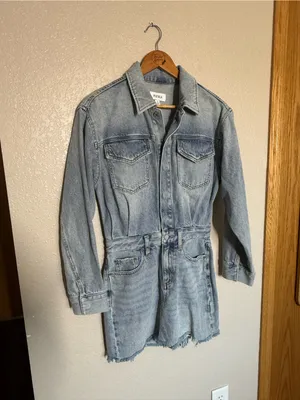 Pistola denim mini dress thumbnail 3