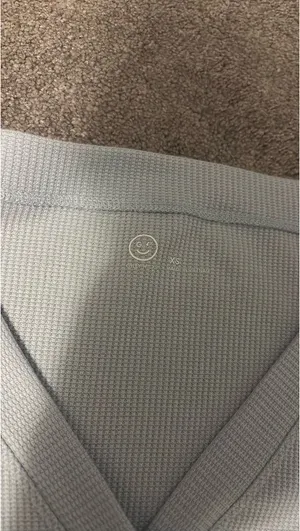 Gilly Hicks waffle knit henley  thumbnail 3