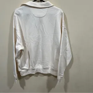NWT GAP GapFit Oversized Quarter-Zip Hoodie size M thumbnail 8