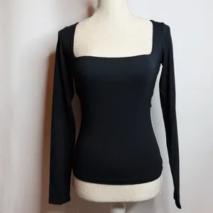NWT Skims Smooth Layers Square Neck Long Sleeve Top thumbnail 2