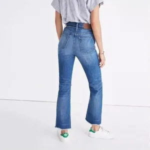 Madewell Retro Crop Bootcut Distressed Jeans Size 25 Tall‎ thumbnail 2