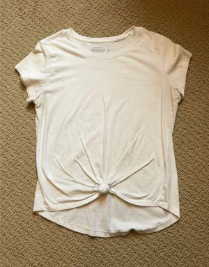 Abercrombie & Fitch Knotted Crew Tee thumbnail 1