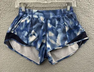 Lululemon Hotty Hot Shorts Low Rise 2.5" Mini Blush Blossom Athletic Gym Women 8 thumbnail 1