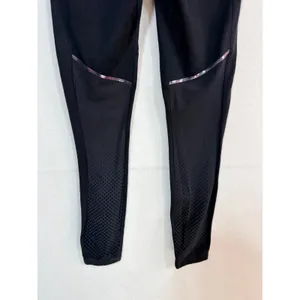 Nike Leggings Cool Sculpt Dri-Fit High Waisted Mesh Panel Womens S Black Workout thumbnail 8