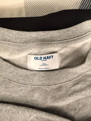 Old Navy SoComfy Tunic Length Sweatshirt Gray XXL NWT thumbnail 3