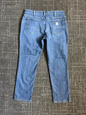 Carhartt Women's Relaxed Fit Jeans Size 14 Short thumbnail 4