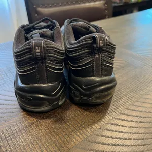 Nike air max 97 triple black 7.5 women *no insoles thumbnail 5